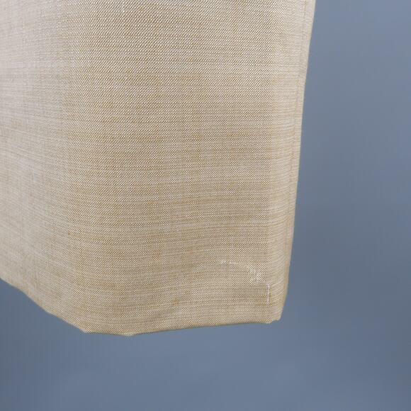 DOLCE & GABBANA Size 2 Beige Silk Pencil Skirt - Picture 4 of 9